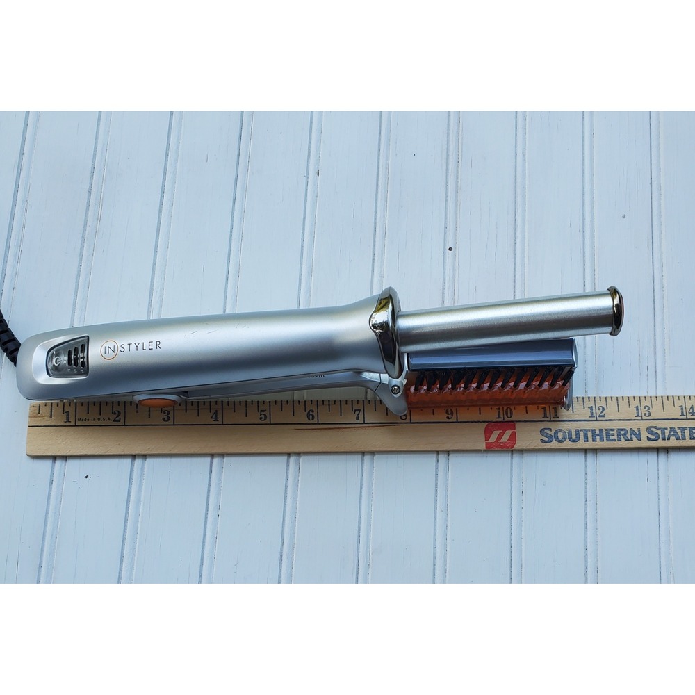 InStyler The Rotating Iron Hair Styling Tool Silver Model IS1001.1-19